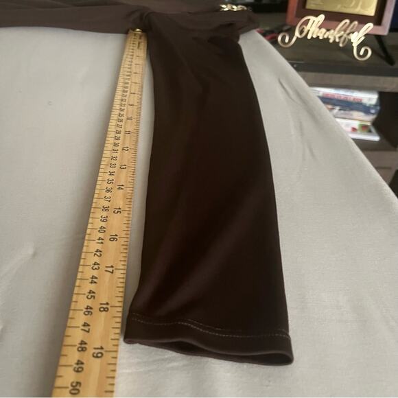 Ralph Lauren Chain-Trim Cutout Jersey Dress Women size 4 - Picture 11 of 11